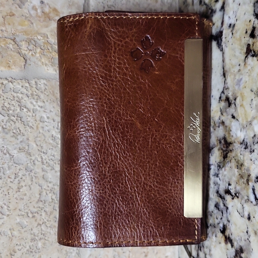 Patricia Nash Distressed Brown Cametti Wallet